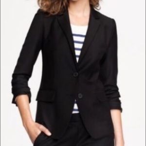 NWOT J.Crew Classic Black Blazer Size 4